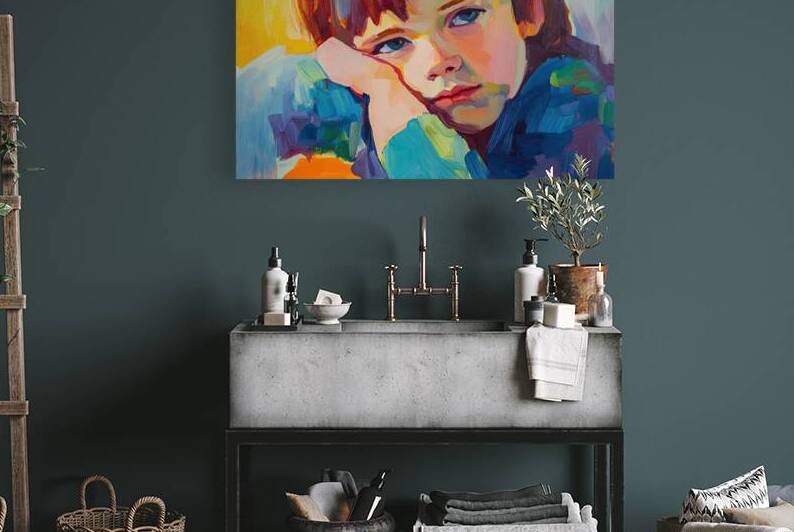 Contemplative Gaze Y59H2N 58 by Abstract Rebellion