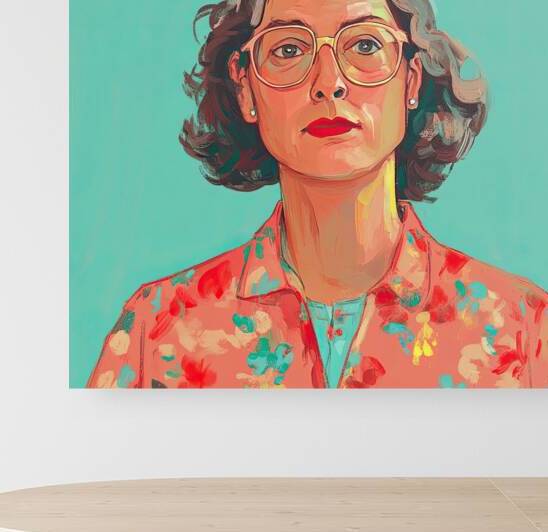 Contemplative Gaze Y5H9N2 58 by Abstract Rebellion