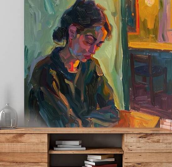 Contemplative Moment H9P4N2 58 by Abstract Rebellion