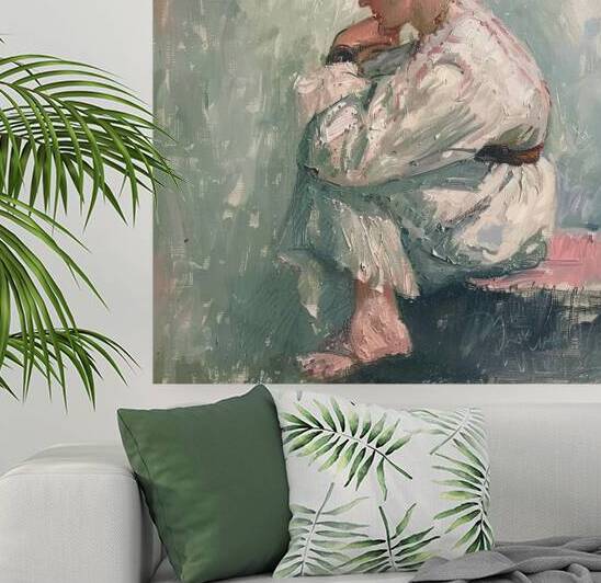 Contemplative Pose 2H9N3Z 55 by Abstract Rebellion