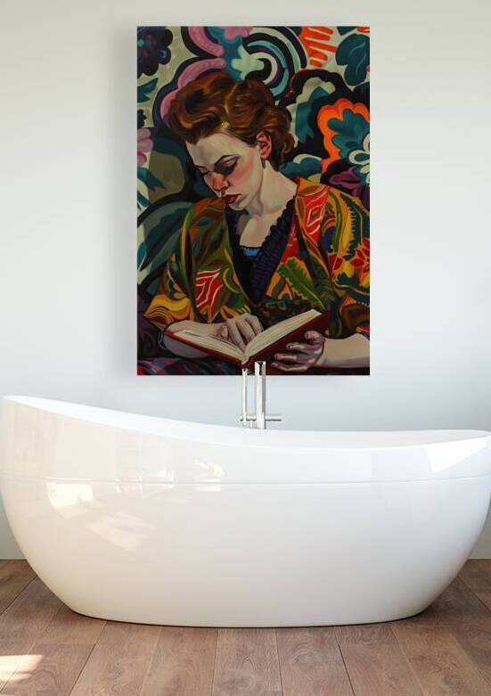 Contemplative Reader 7H29P4 45 by Abstract Rebellion