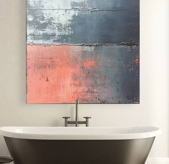 Coral Dusk Divide H92N3Z 48 by Abstract Rebellion