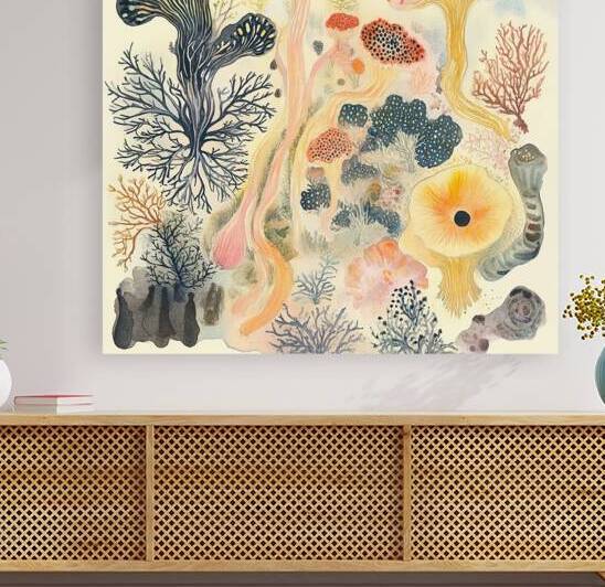 Coral Kingdom Bloom 7P3H2N 62 by Abstract Rebellion