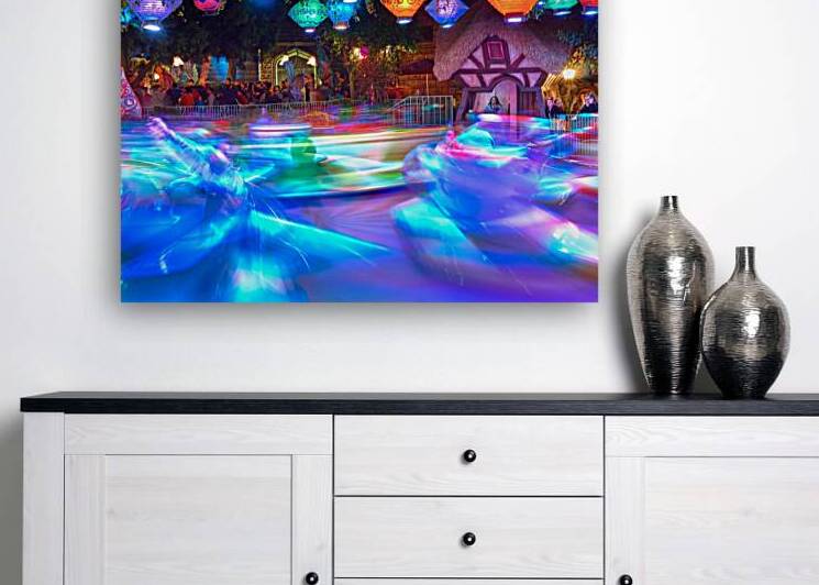 Going for a Spin at the Mad Tea Party by Ryan Cameron