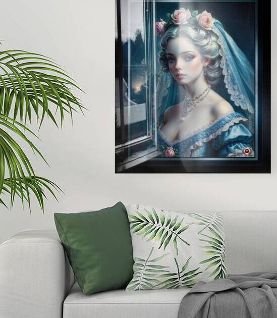 Beautiful Portraiture Of The Elegant And Graceful Genevieve Lavelle Enchanting AI Concept Art by Xzendor7 by xzendor7