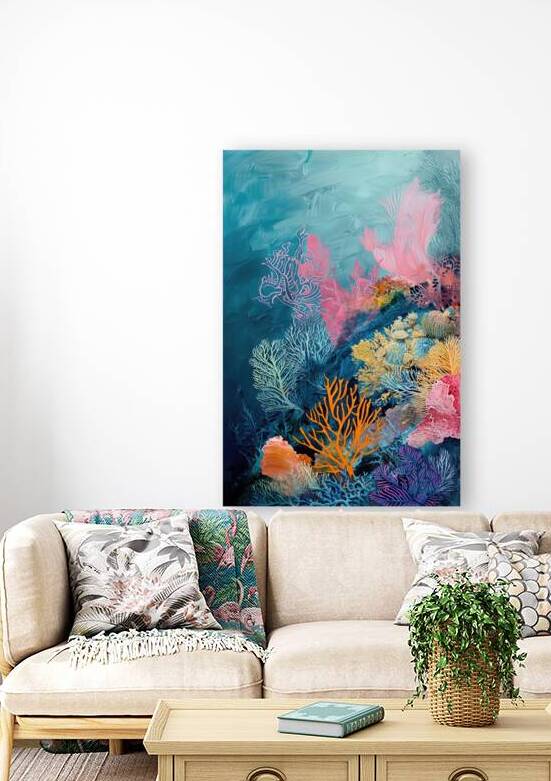 Coral Reef Vibrance J9H3N2 57 by Abstract Rebellion