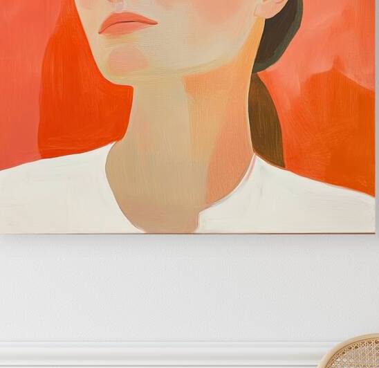 Coral Serenity Portrait 92HJ5P 57 by Abstract Rebellion