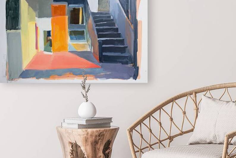 Coral Stairway NZ92H3 52 by Abstract Rebellion