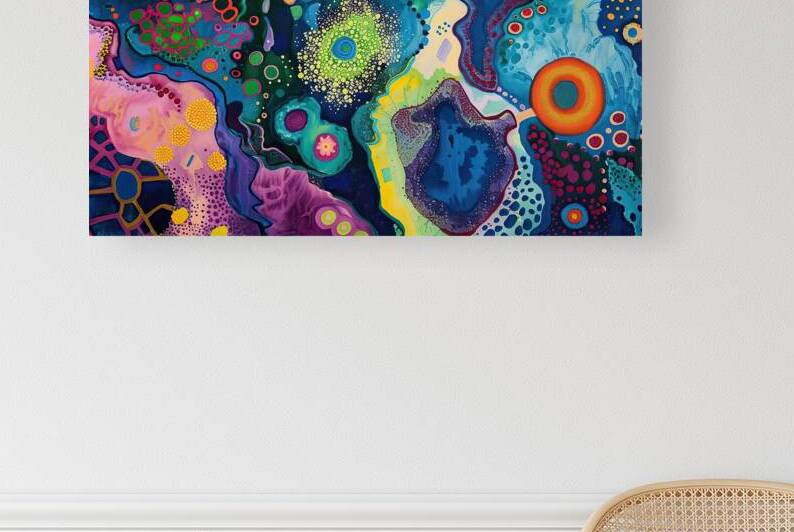 Cosmic Bloom 7H29NP 45 by Abstract Rebellion