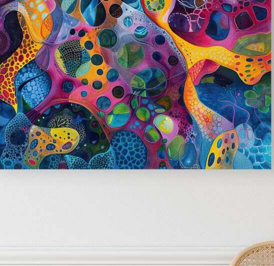 Cosmic Bloom 7H29P4 49 by Abstract Rebellion