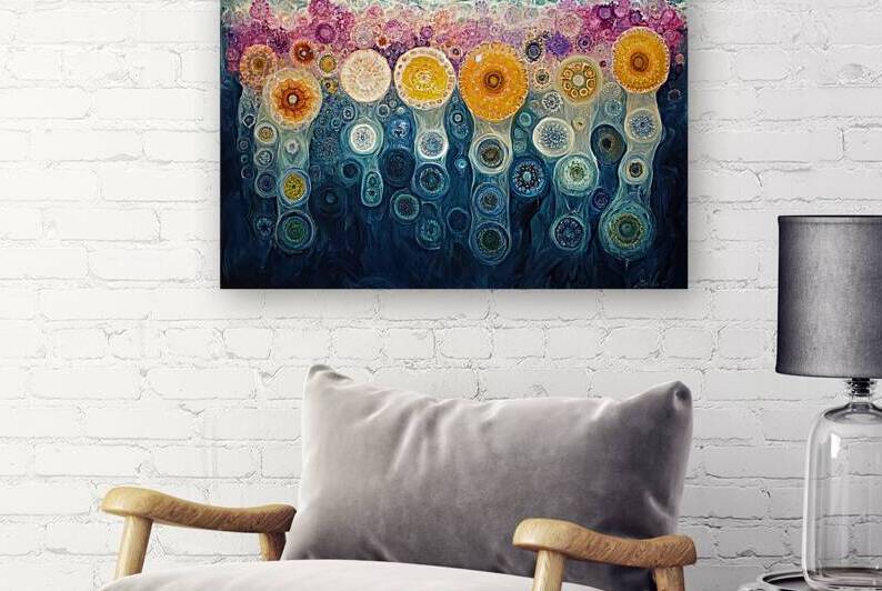 Cosmic Bloom Cascade Y92H7N 55 by Abstract Rebellion