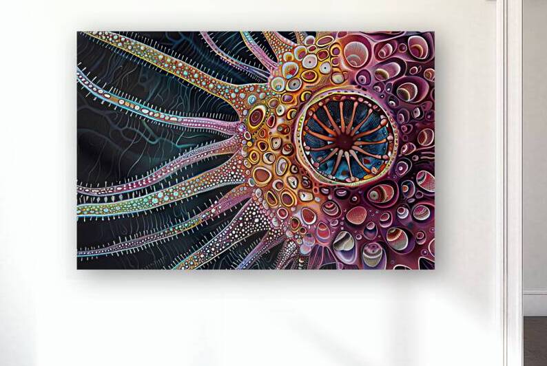 Cosmic Bloom NZ9H2J 62 by Abstract Rebellion