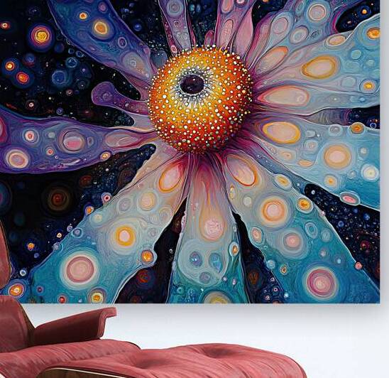 Cosmic Bloom NZ9H2J 65 by Abstract Rebellion