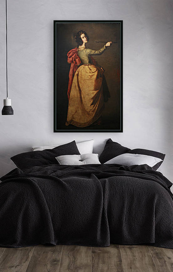 Saint Ursula by Francisco de Zurbaran