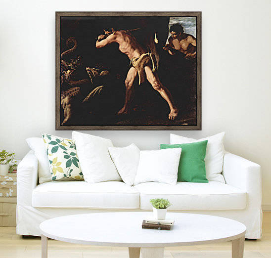 Hercules Fighting with the Lernaean Hydra by Francisco de Zurbaran