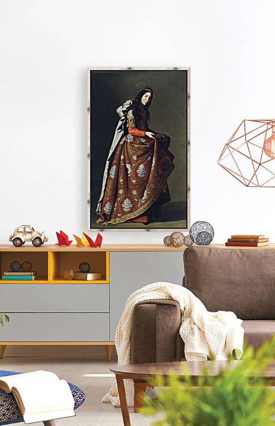 Portrait of Santa Casilda by Francisco de Zurbaran