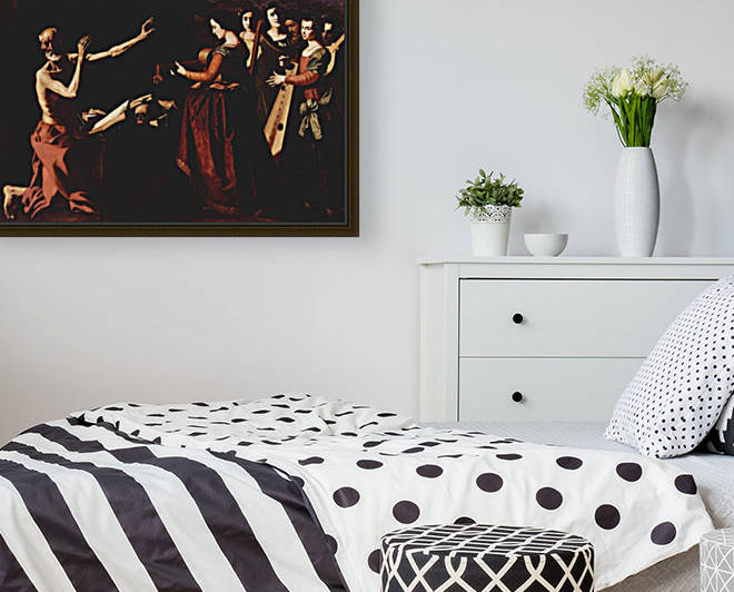 The temptation of St. Jerome by Francisco de Zurbaran