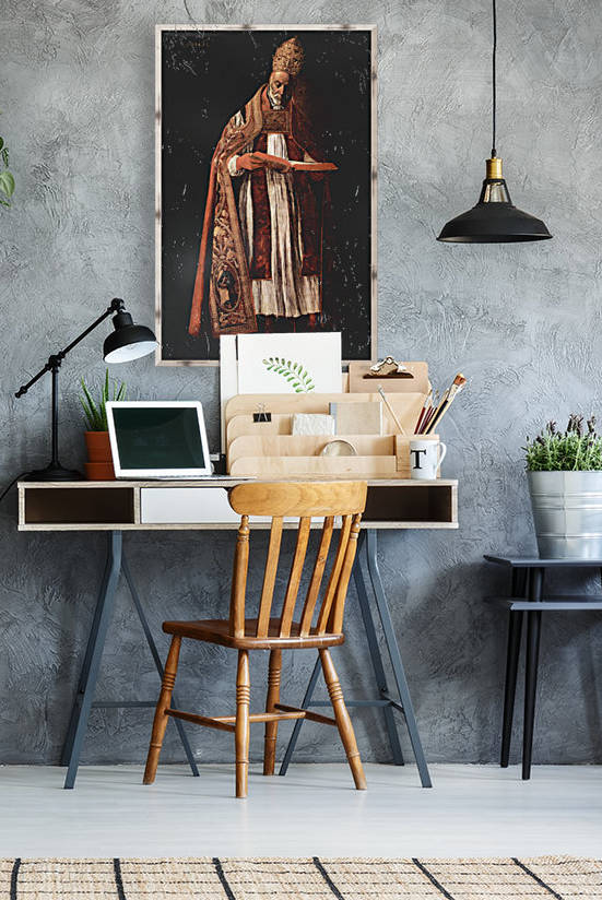 St. Gregory by Francisco de Zurbaran