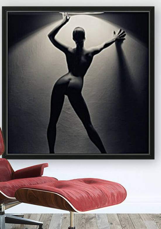 Woman in the spotlight 2 by Johan Swanepoel