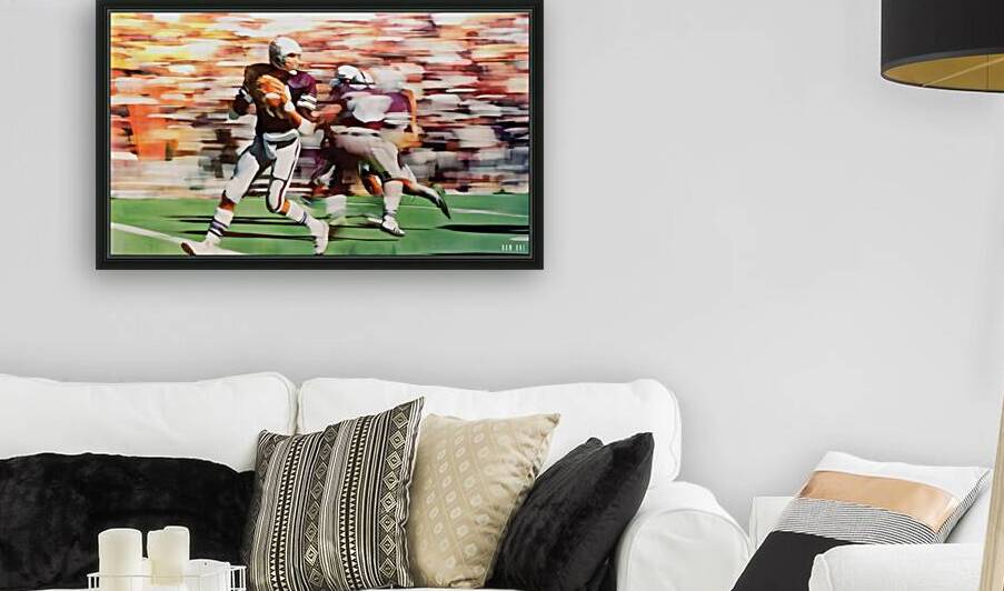 1978 Kansas State Wildcats Football Art by Row One Brand