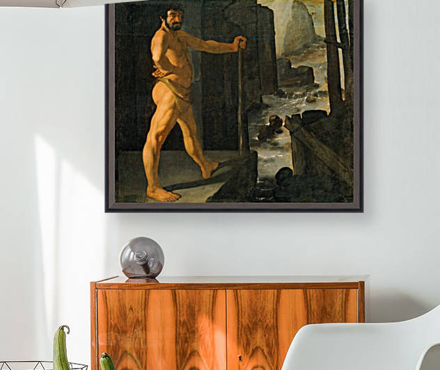 Hercules and Alfeo river by Francisco de Zurbaran