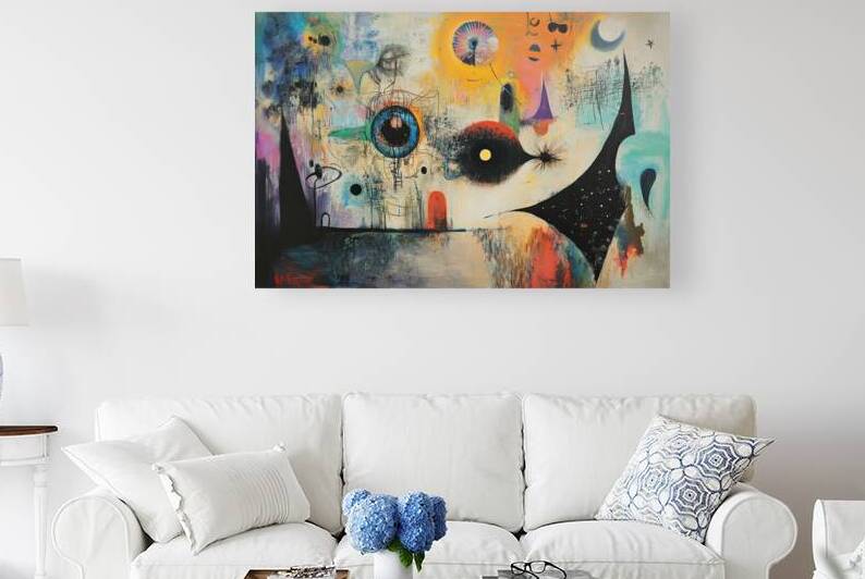 Cosmic Eye Serenade H2N9P2 60 by Abstract Rebellion