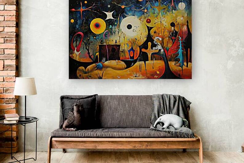 Cosmic Garden Night H9P4Z2 55 by Abstract Rebellion