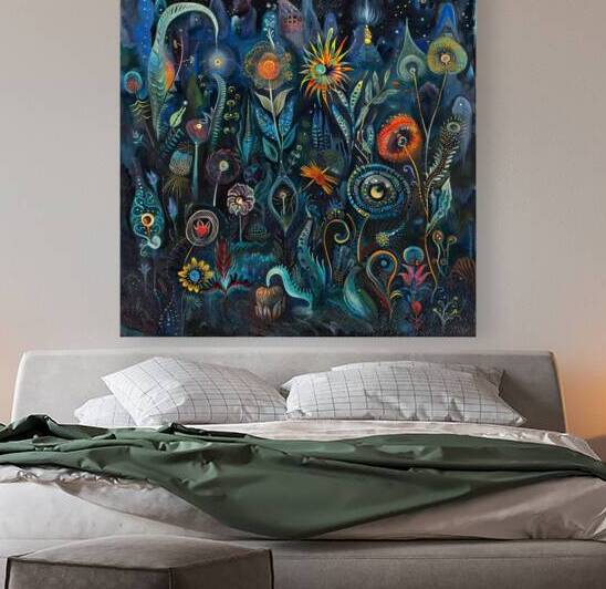 Cosmic Garden Bloom J9H2N3 60 by Abstract Rebellion