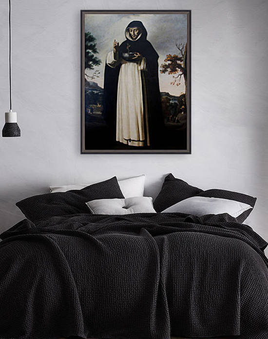 Saint Louis Bertrand by Francisco de Zurbaran