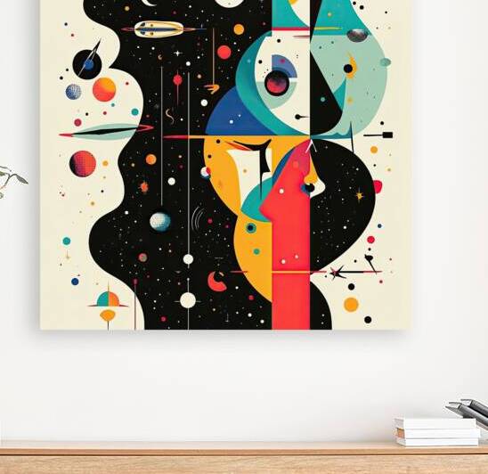 Cosmic Reflections 7H3N2P 60 by Abstract Rebellion