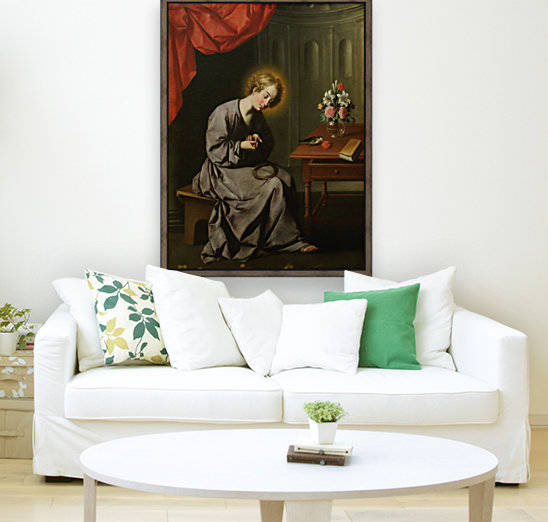 The Child Christ Pricking Himself with the Crown of Thorns by Francisco de Zurbaran