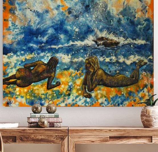 Pumpkin Beach by Shelly Leit