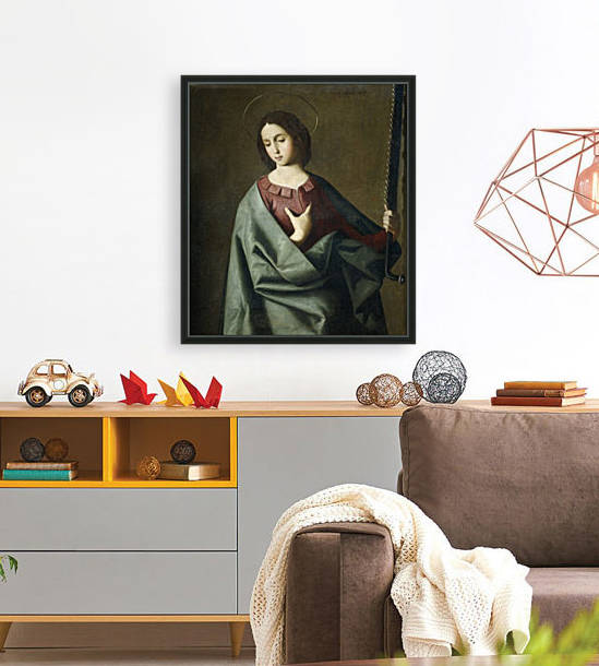 Lienzo de la Santa by Francisco de Zurbaran