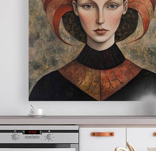 Crimson Halo Portrait J9N2P3 59 by Abstract Rebellion