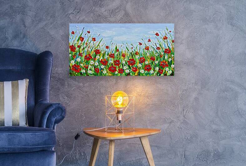 poppy and daisy by Olga Tkachyk