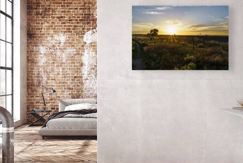 Rustic Colorado Countryside Sunset by Jennifer White