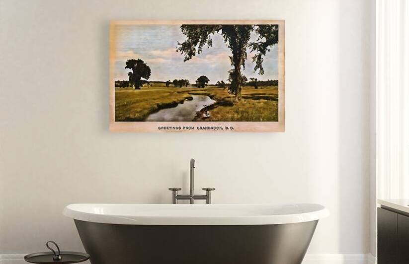 Historic Post Card of Josephs Prairie scan by TDH by Troy Hunter