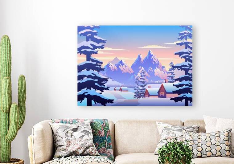  Impressionist Art Poster – Monet-Inspired Wall Decor by el halaoui ali