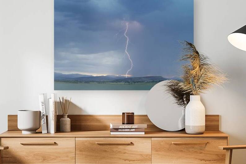 Colorado Lightning Strike by Bo Insogna