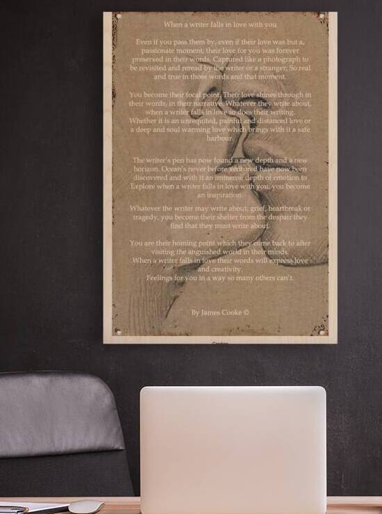 When a writer falls in love with you  3.1 by James Cooke