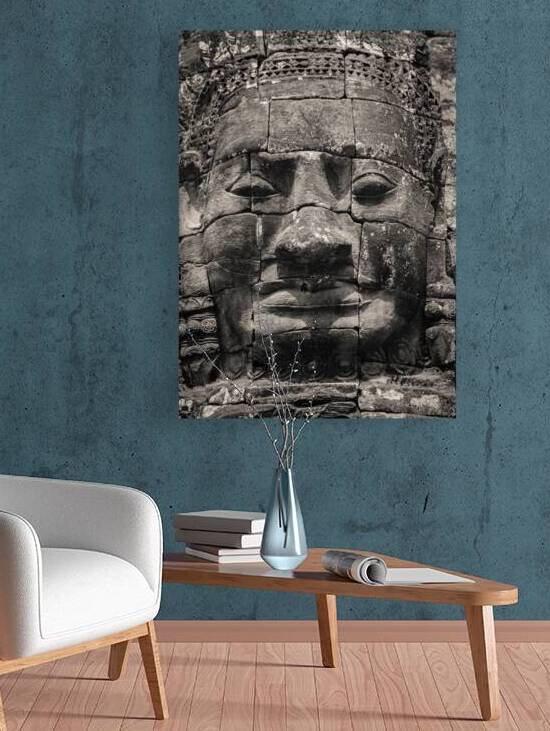 Angkor Statue by Dave Bowman