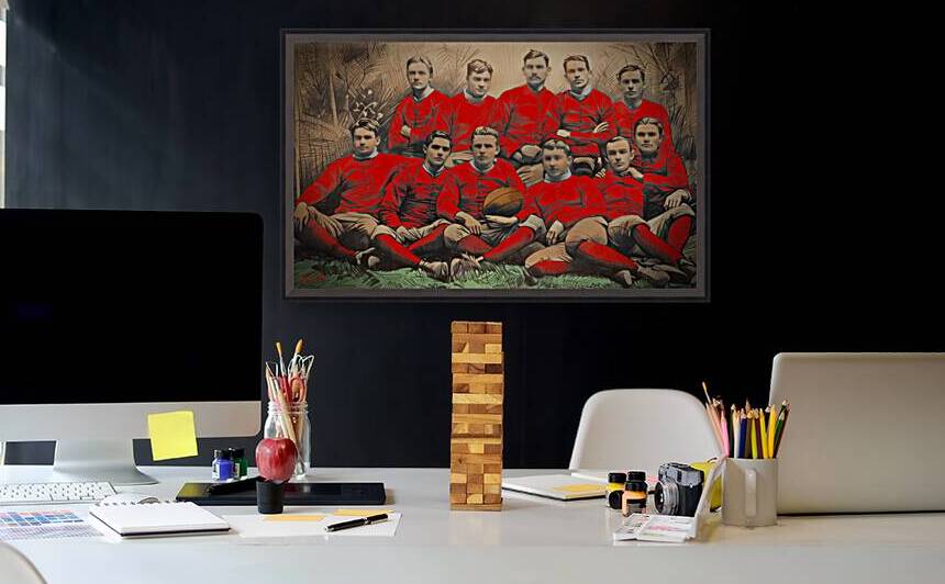 1892 University of Georgia Bulldogs First Football Team by Row One Brand