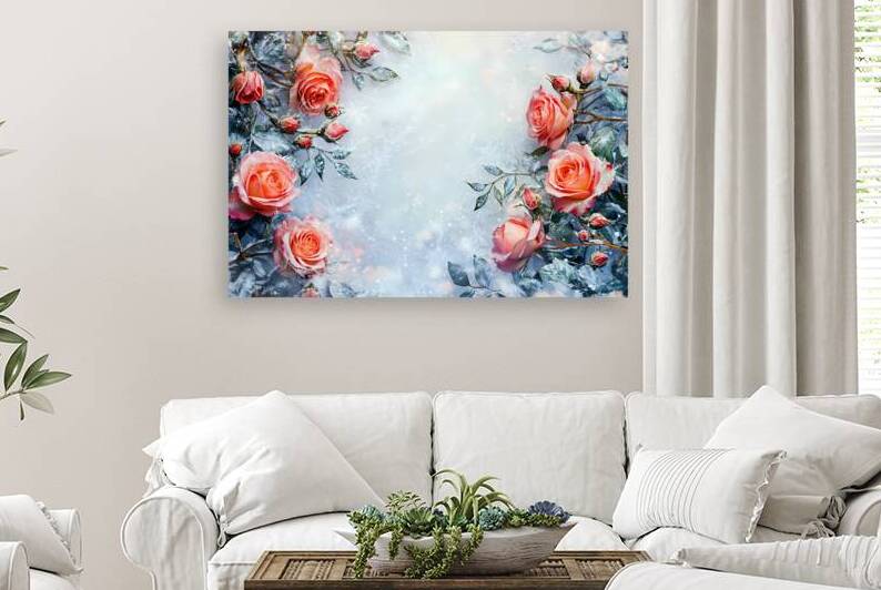 Background of decorative nature elements banner by Ariadna-de-Raadt