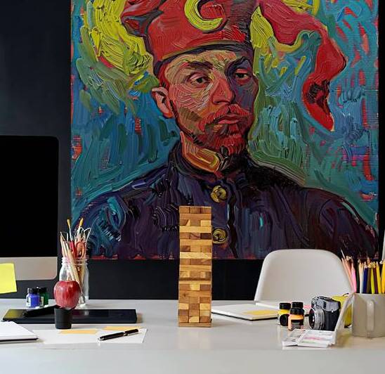 Crescent Moon Gaze H9P4N 65 by Abstract Rebellion