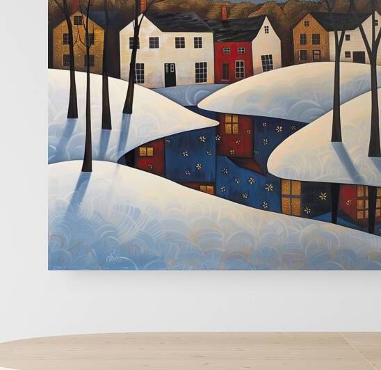 Crescent Moon Village 5H2N9Z 58 by Abstract Rebellion