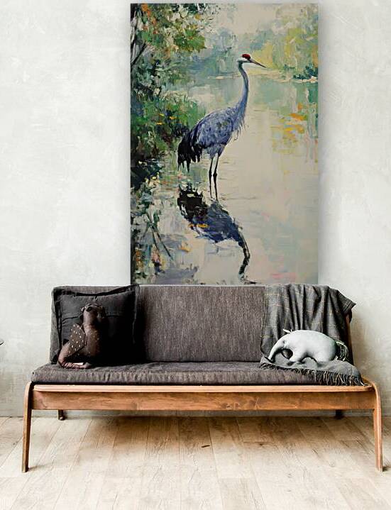 Crimson Crane Reverie Y9N5D2 54 by Abstract Rebellion