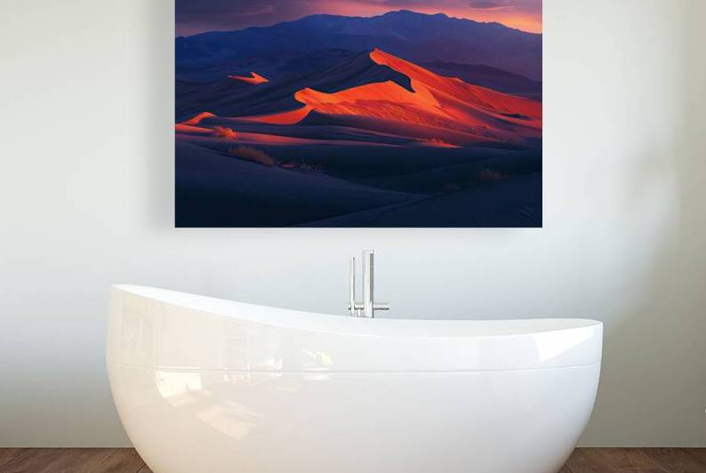 Crimson Dunes Sunset H3N5P 65 by Abstract Rebellion