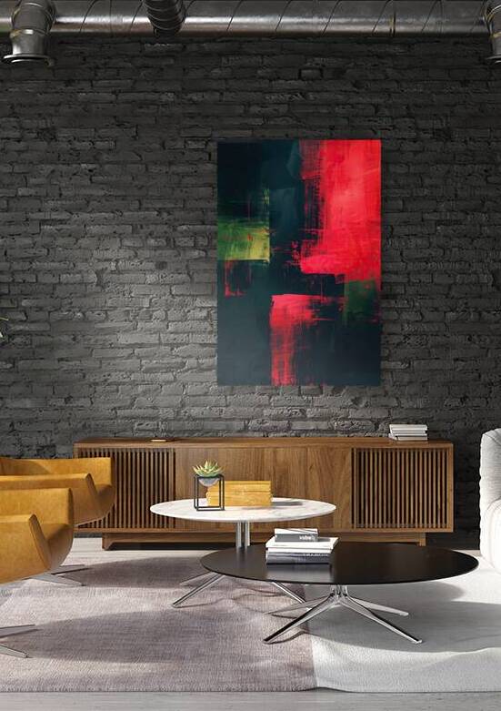 Crimson Echoes 7H29P4 45 by Abstract Rebellion