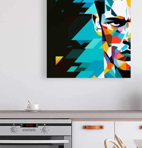 Human face by Point Art