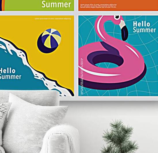 Hello summer by Point Art